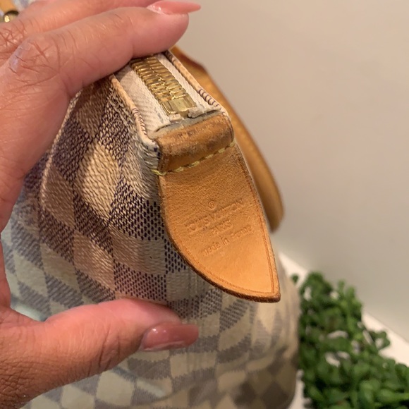 Louis Vuitton white damier azur Saleyea MM tote - Picture 3 of 15